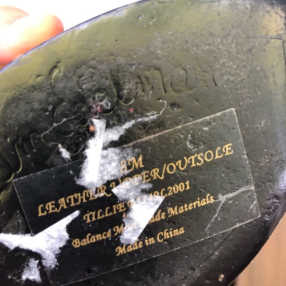 Sam Edelman Platform Heeled Sandals Size 8 - Picture 6 of 6